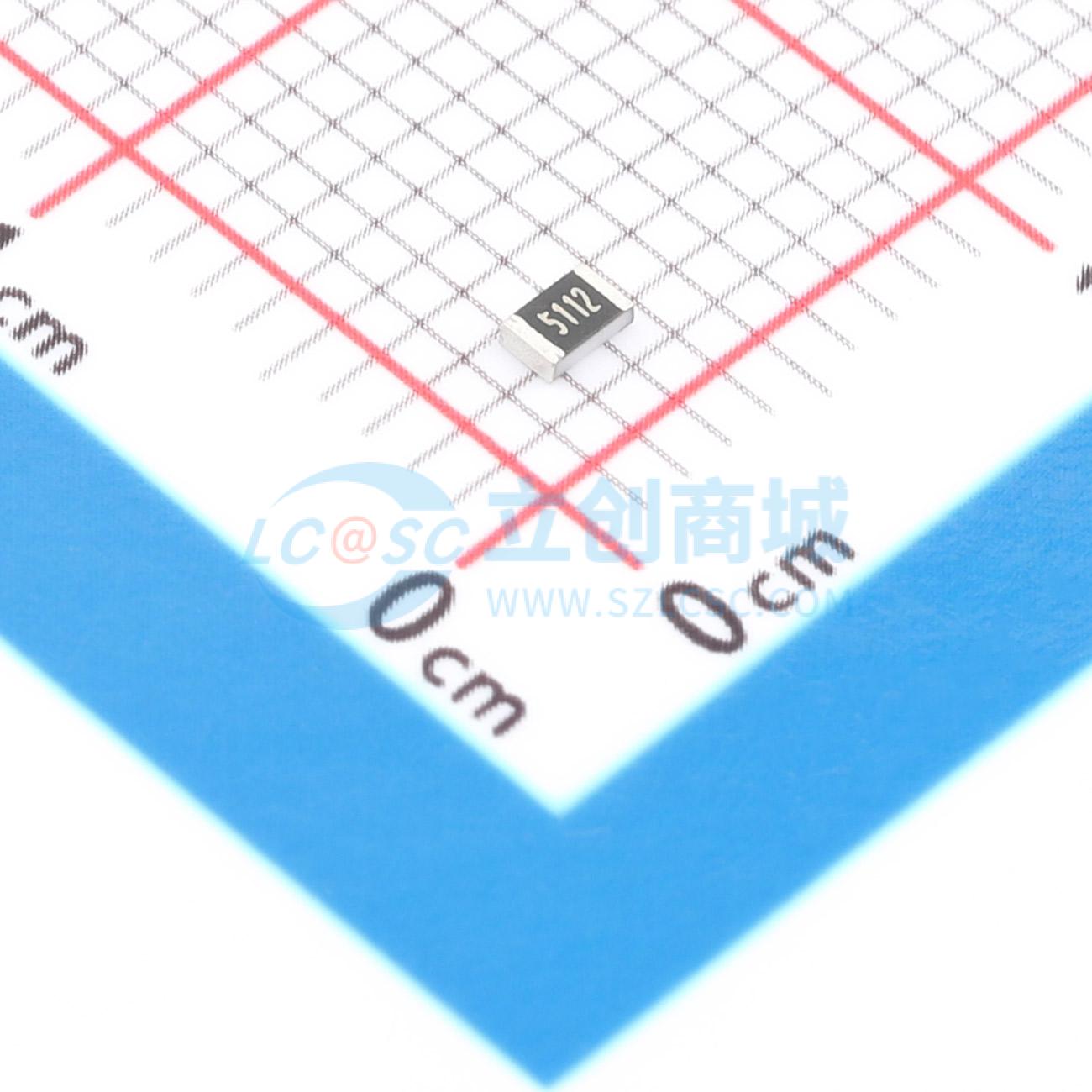 点击查看大图 1RC0805F5112实物图