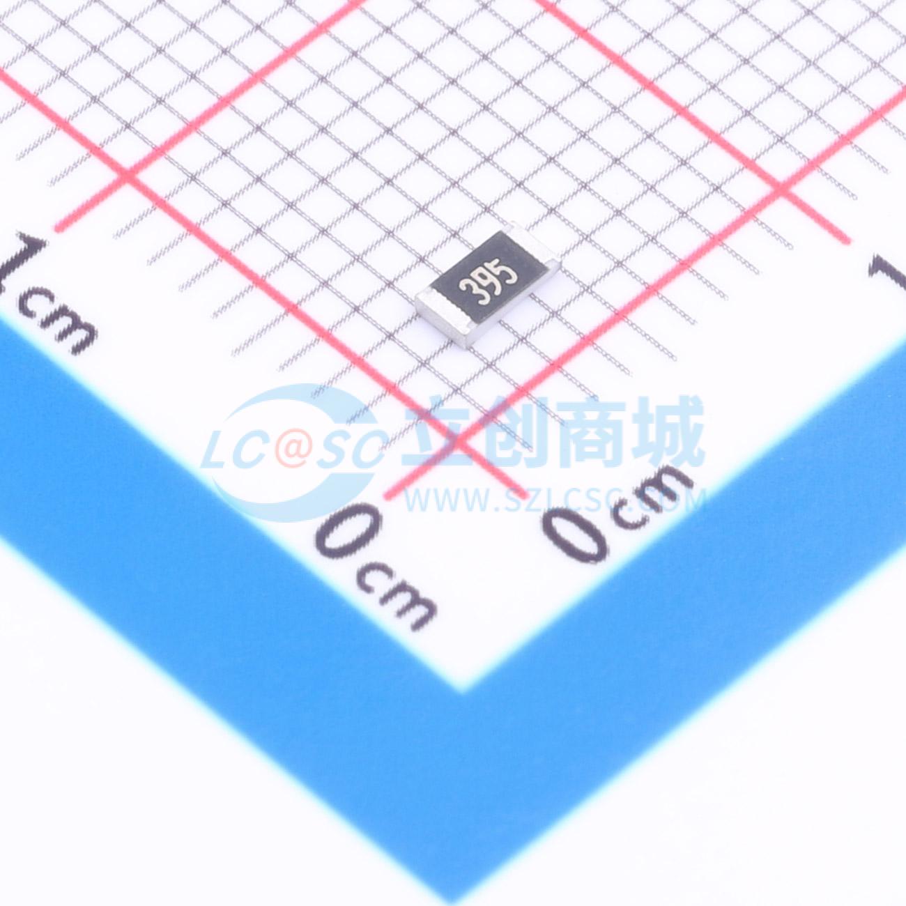 点击查看大图 1RC1206J0395实物图