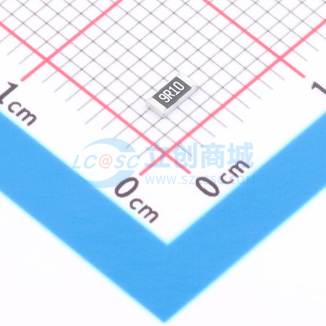 点击查看大图 1RC1206F9108实物图