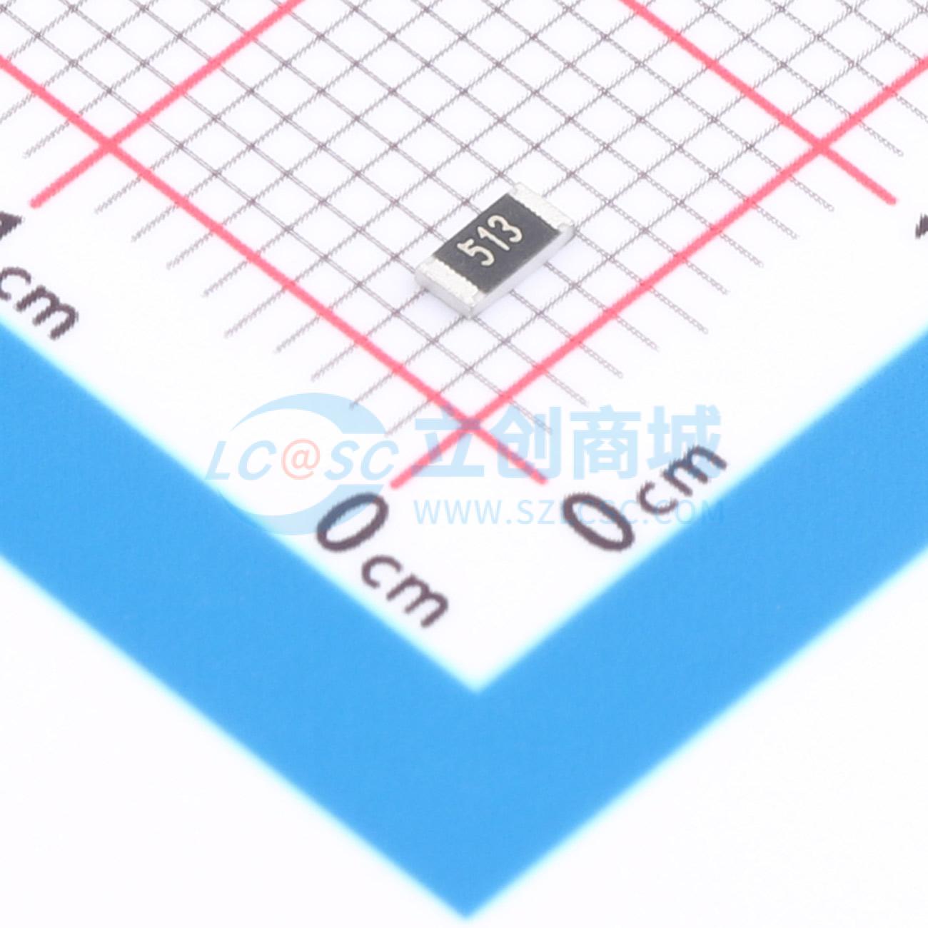 点击查看大图 1RC1206J0513实物图