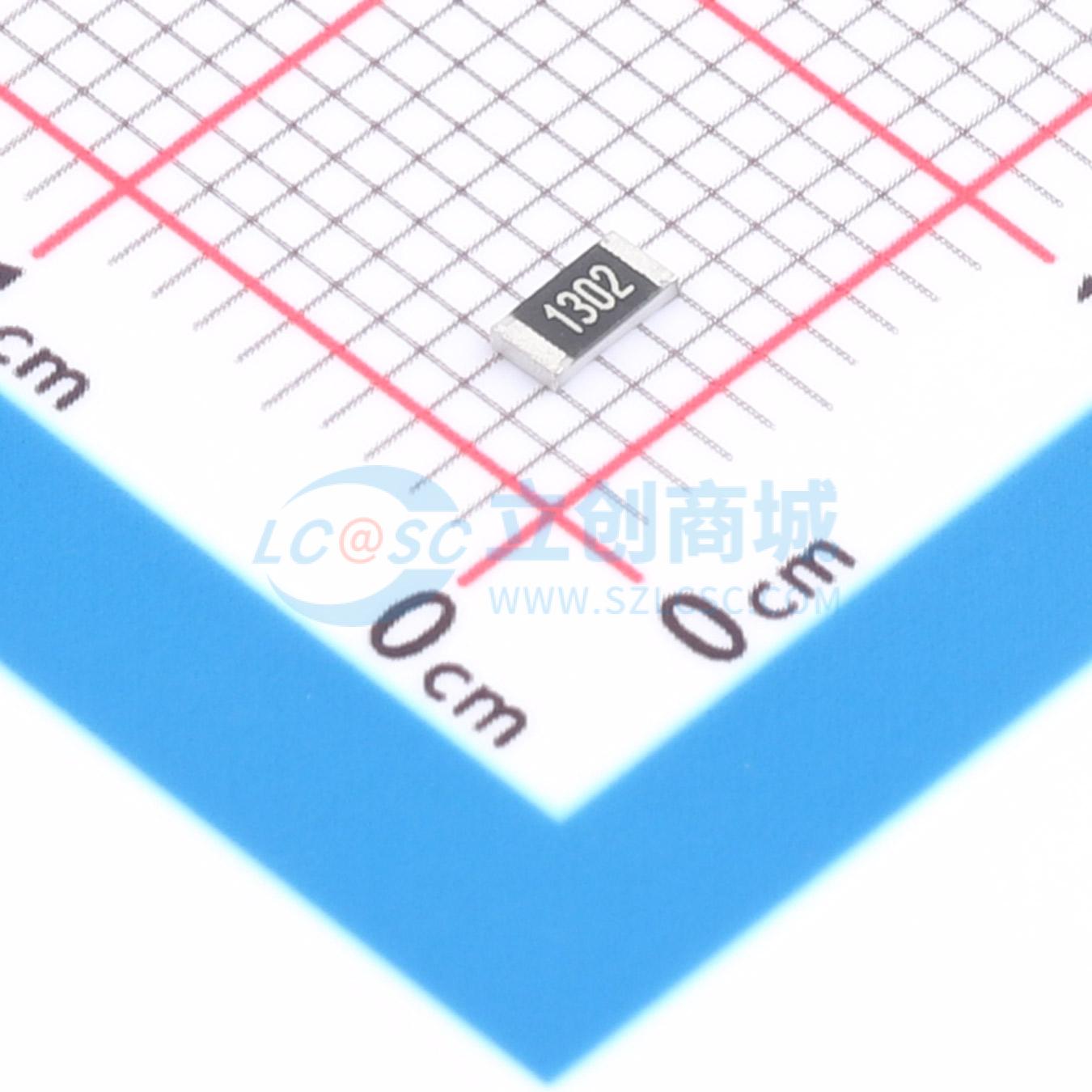 点击查看大图 1RC1206F1302实物图