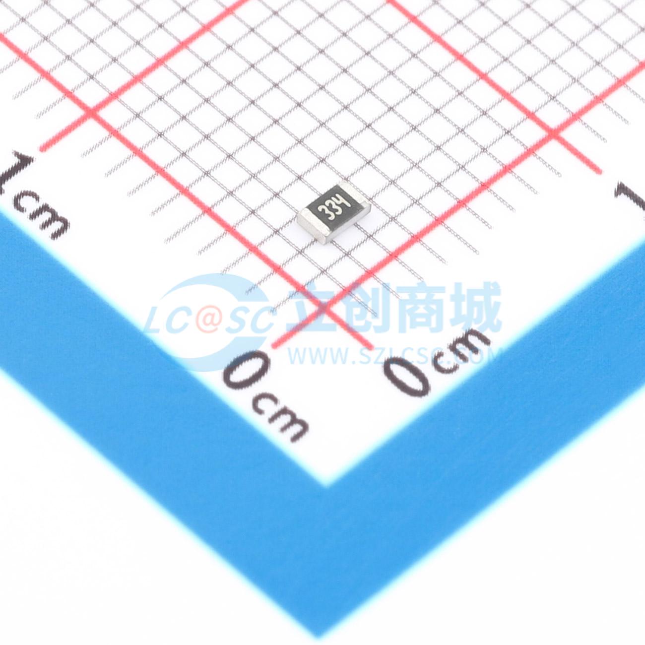 点击查看大图 1RC0805J0334实物图