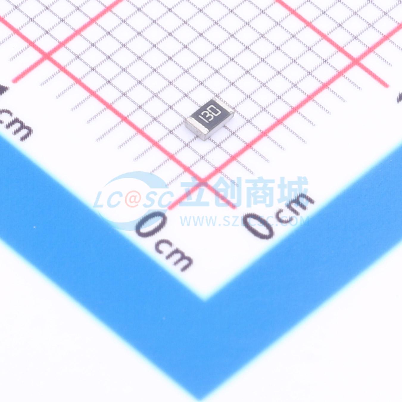 点击查看大图 1RC0805J0130实物图