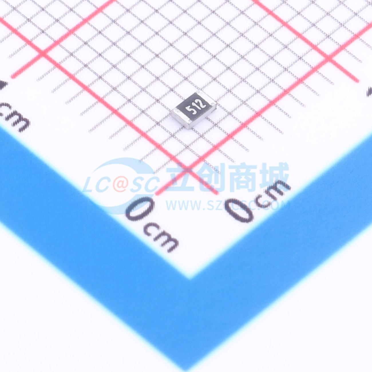 点击查看大图 1RC0805J0512实物图