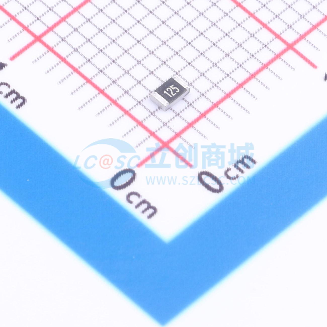 点击查看大图 1RC0805J0125实物图