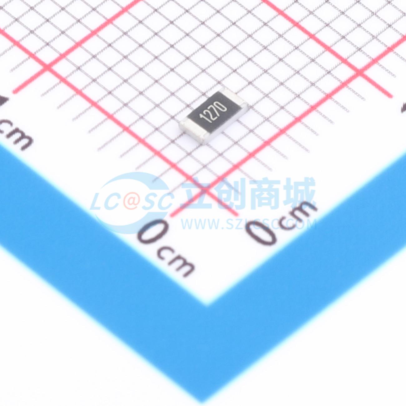 点击查看大图 1RC1206F1270实物图