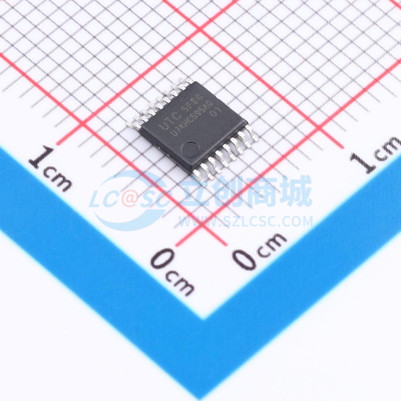 点击查看大图 U74HC595AG-P16-R实物图