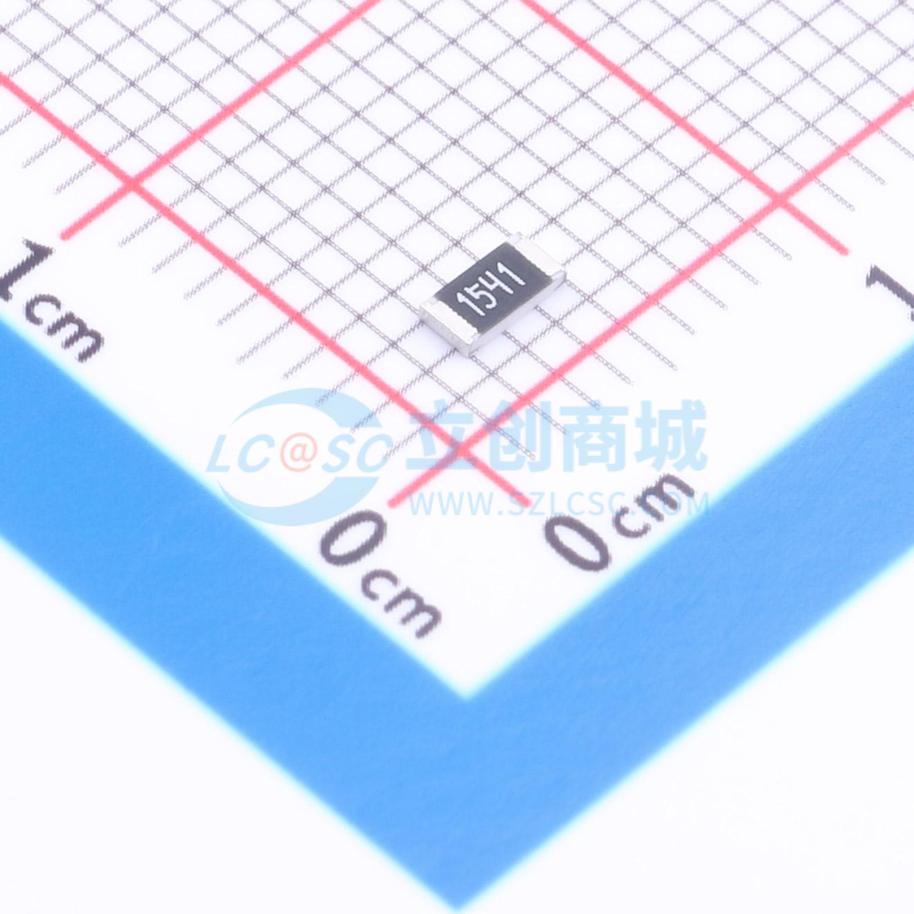 点击查看大图 1RC1206F1541实物图