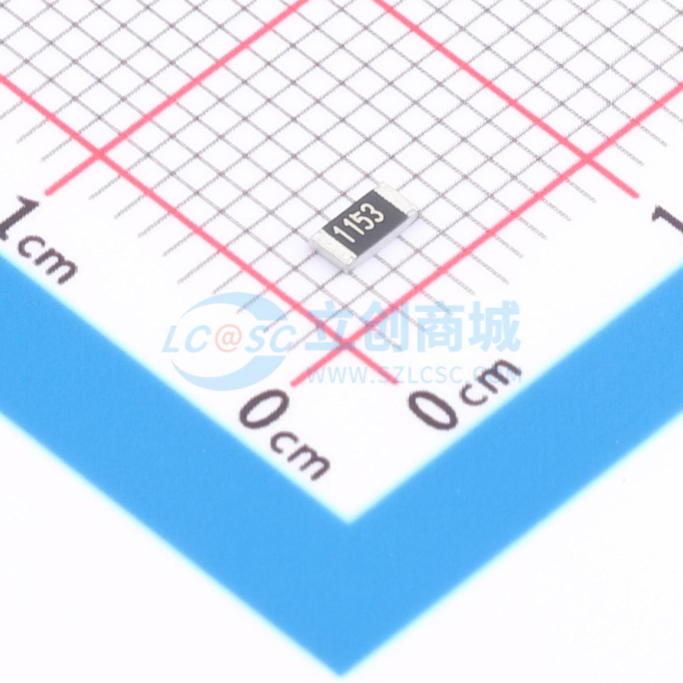 点击查看大图 1RC1206F1153实物图