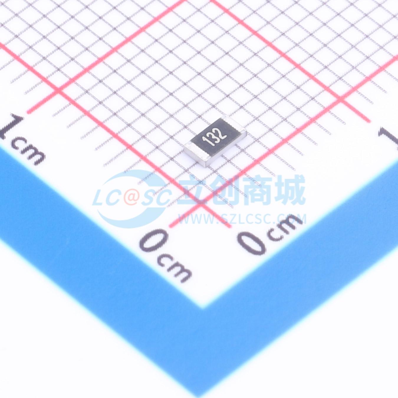 点击查看大图 1RC1206J0132实物图