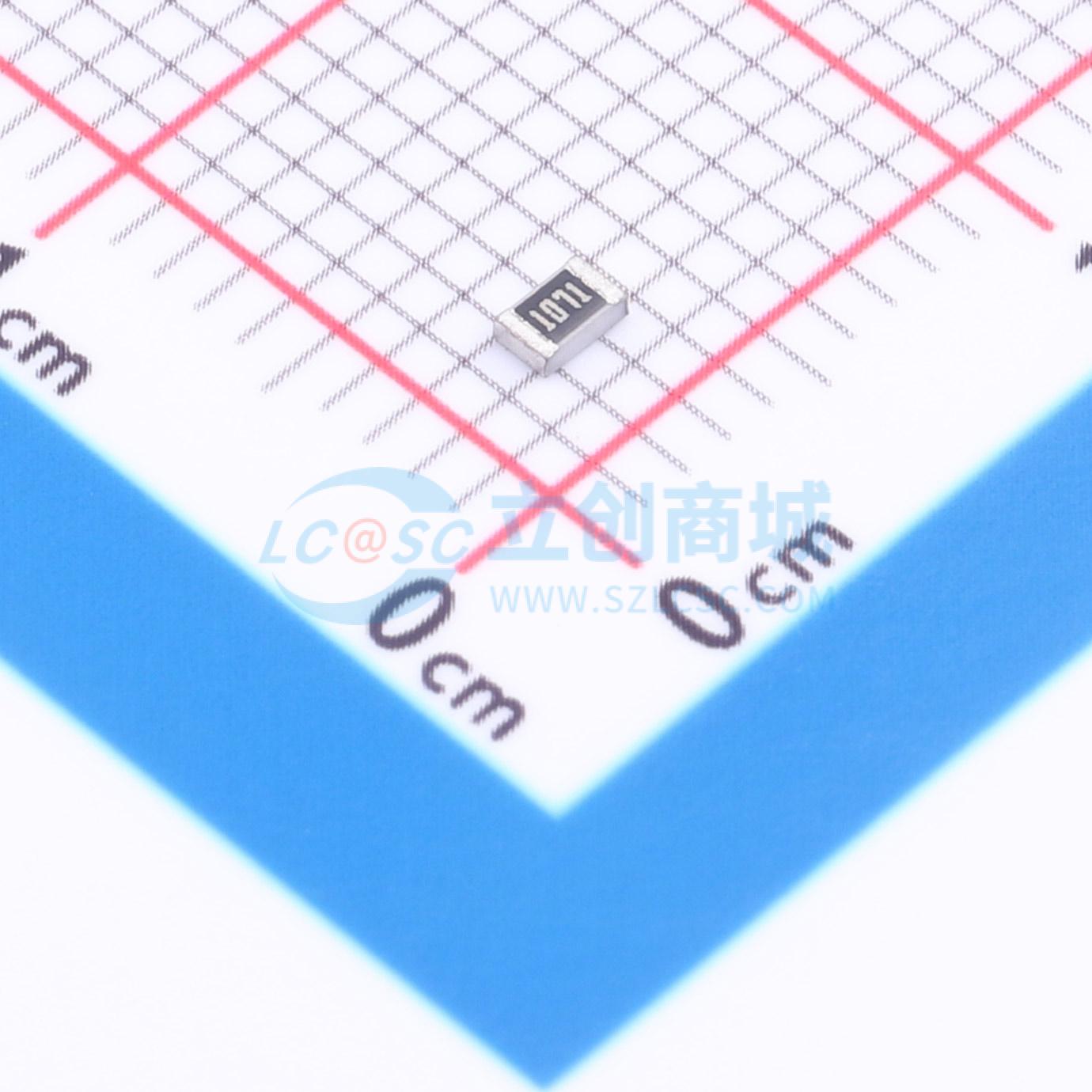 点击查看大图 1RC0805F1071实物图