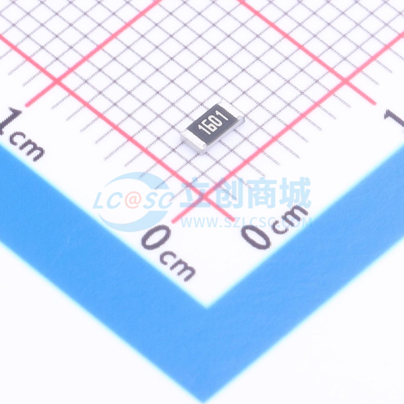 点击查看大图 1RC1206F1601实物图