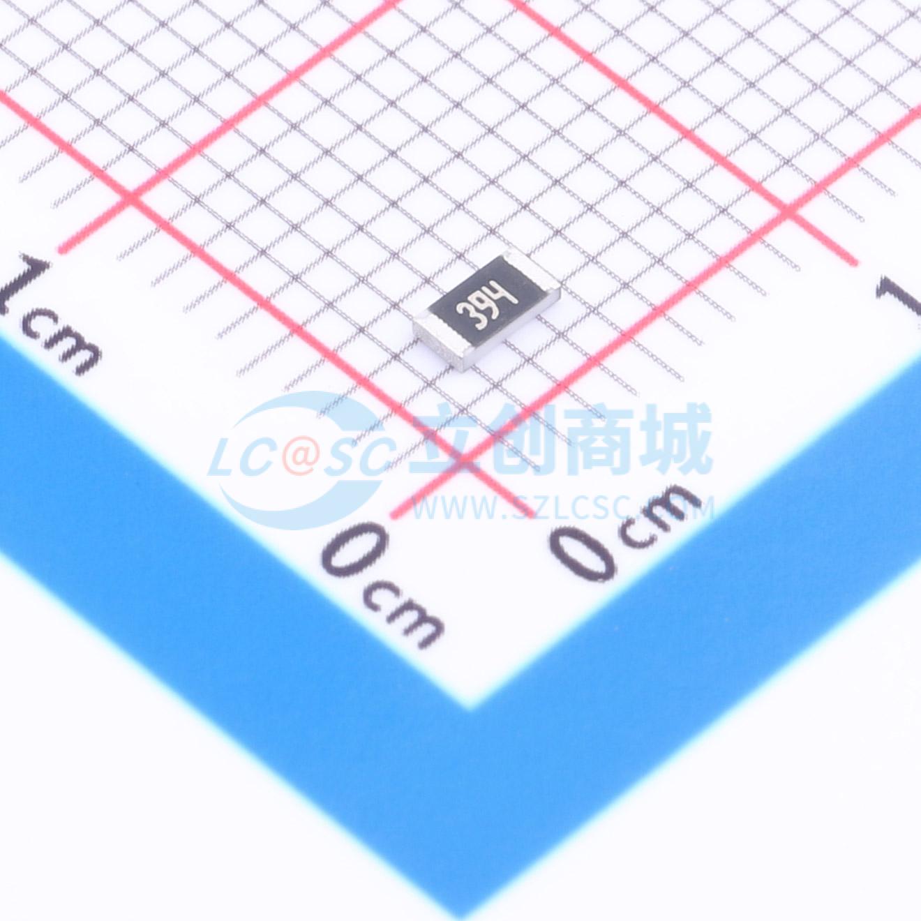点击查看大图 1RC1206J0394实物图