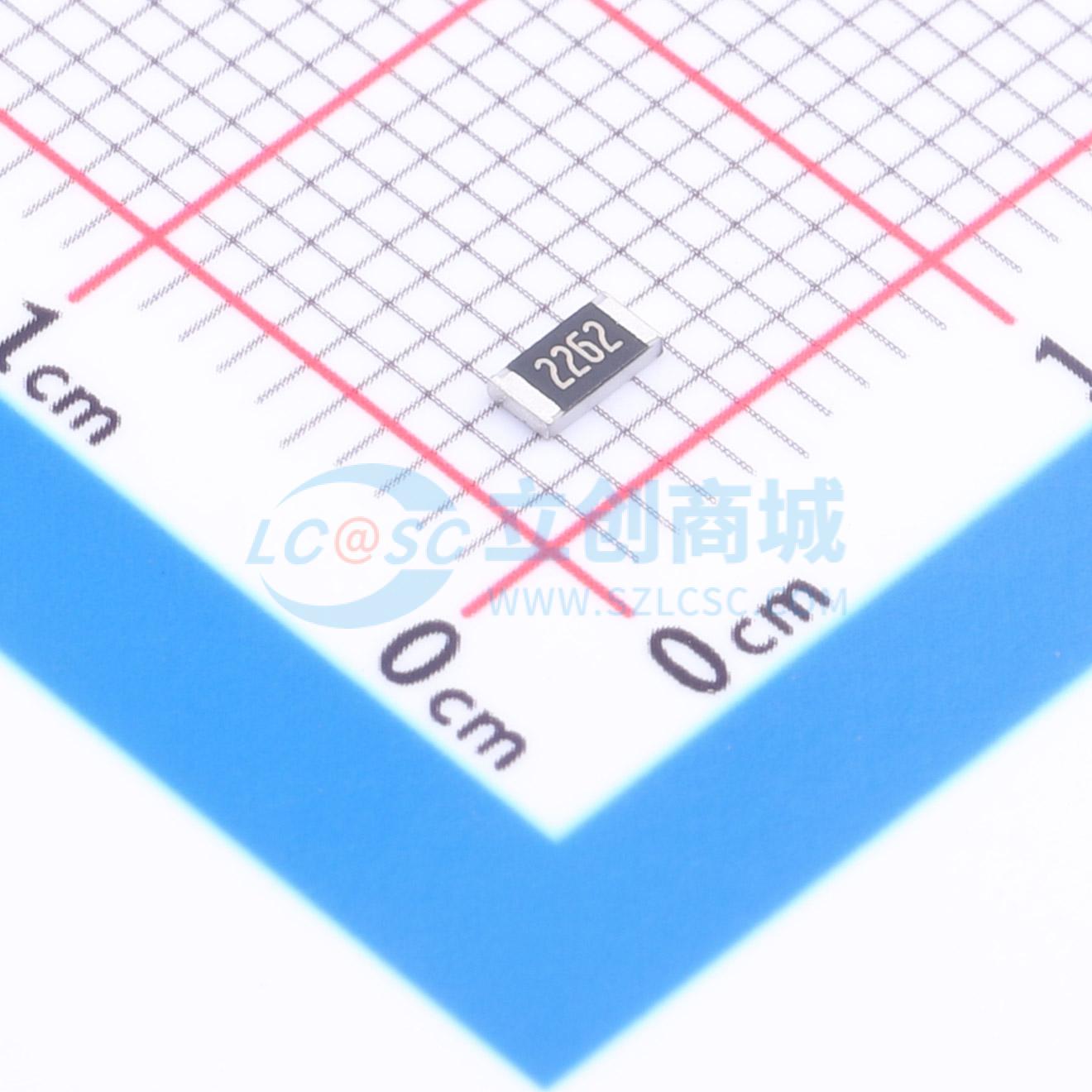 点击查看大图 1RC1206F2262实物图