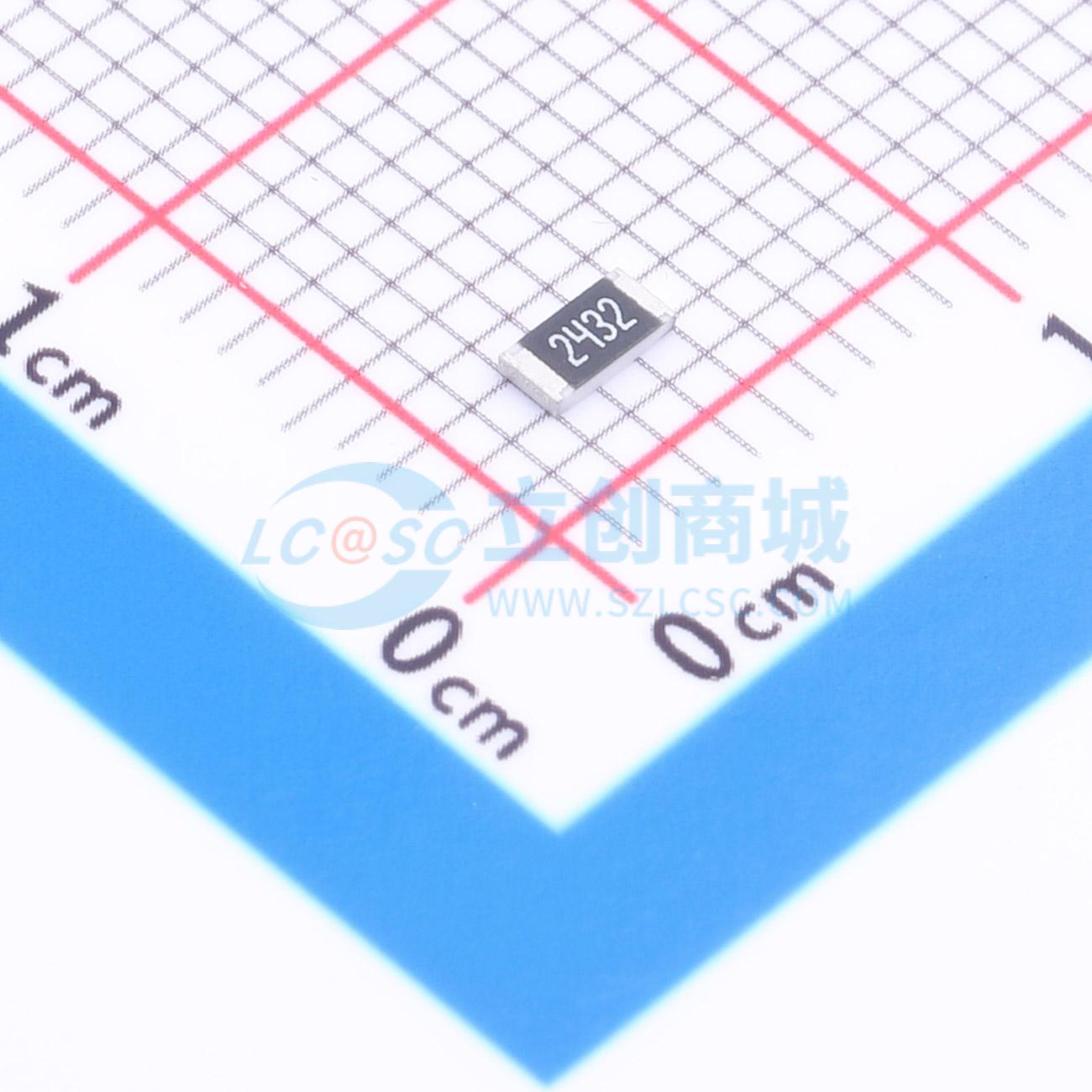 点击查看大图 1RC1206F2432实物图