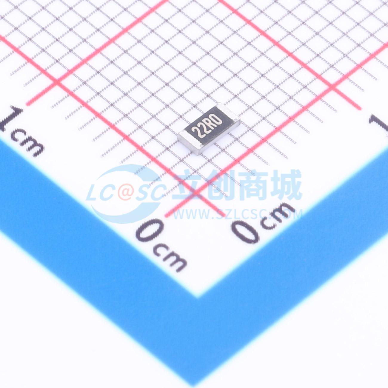 点击查看大图 1RC1206F2209实物图