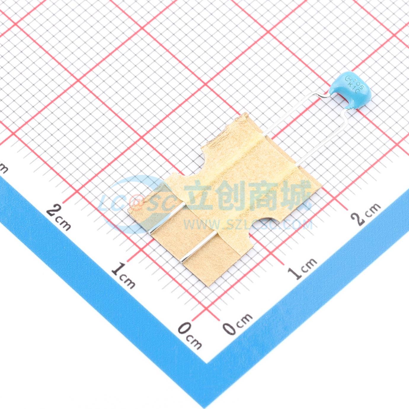 点击查看大图 RDER72A105K2M1H03A实物图