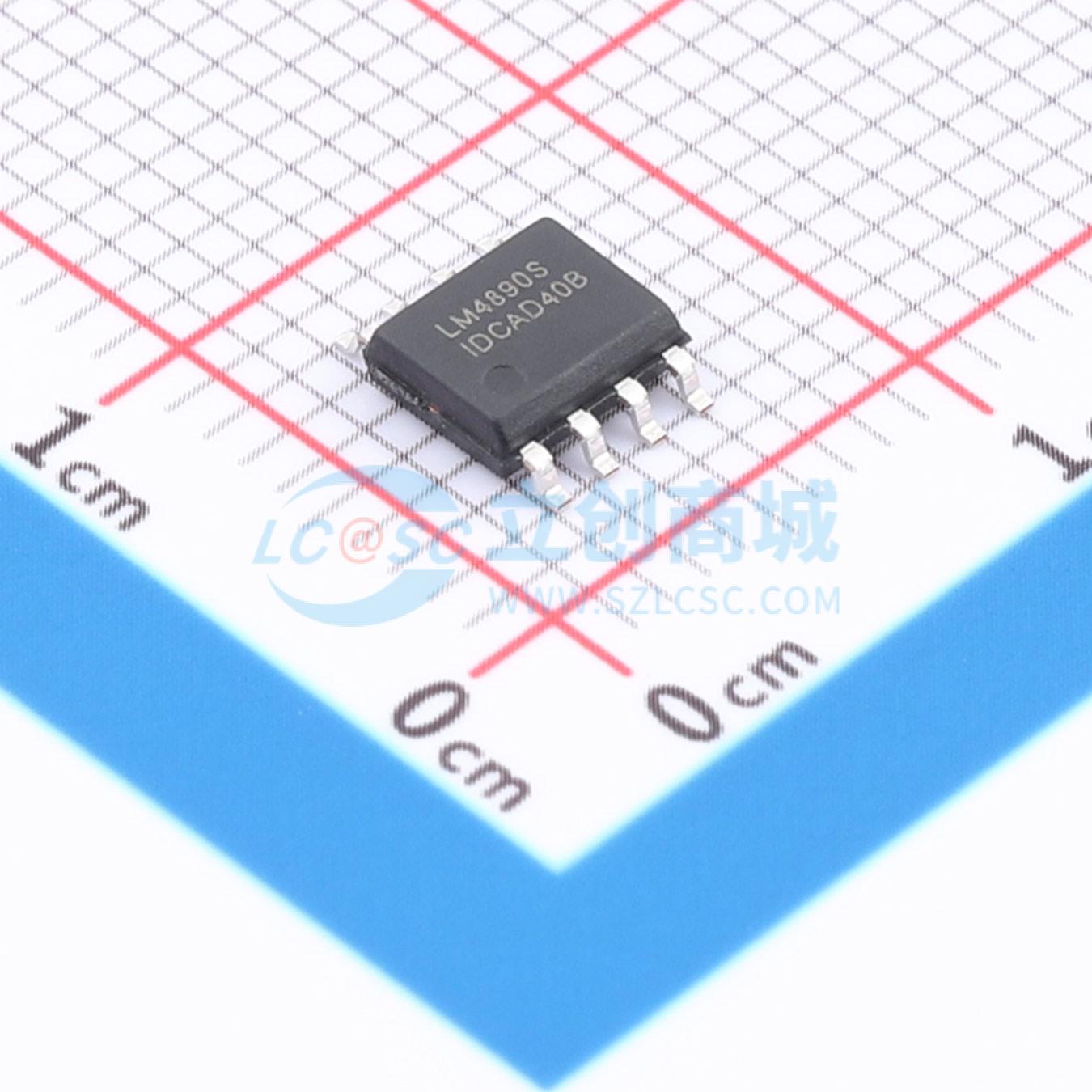 点击查看大图 LM4890实物图