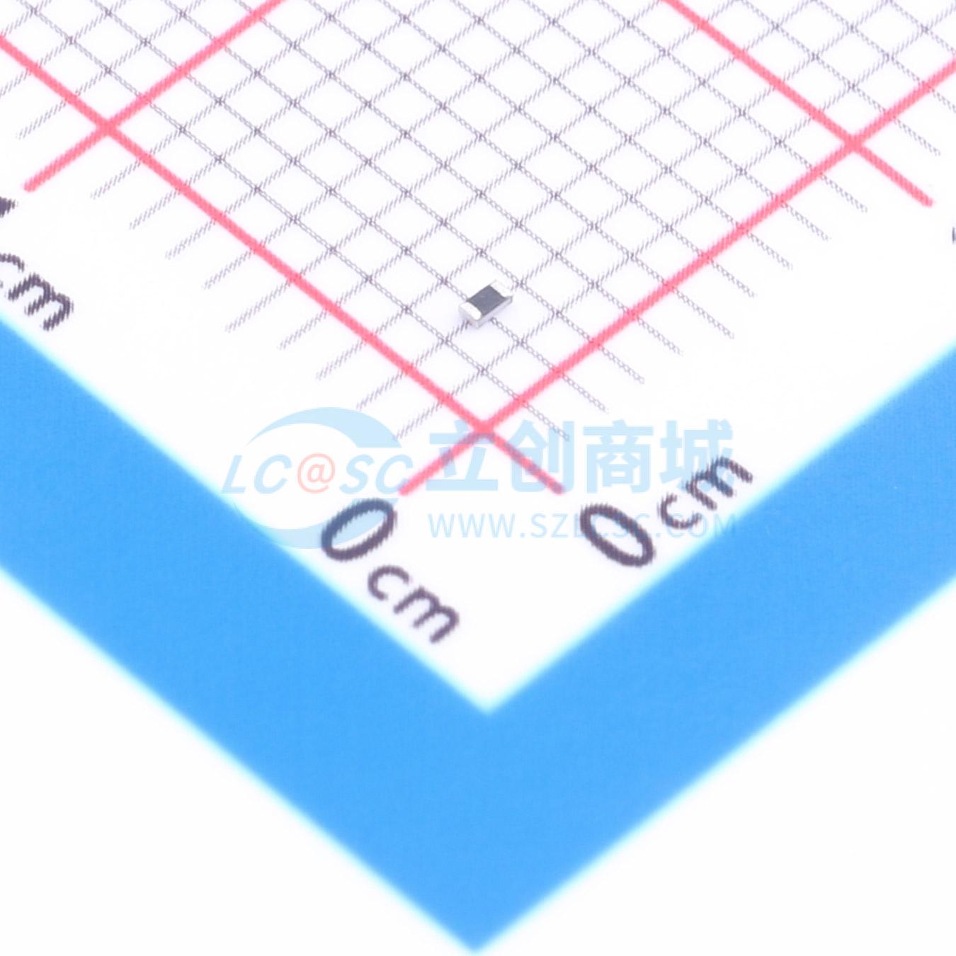 点击查看大图 1RC0402J0106实物图