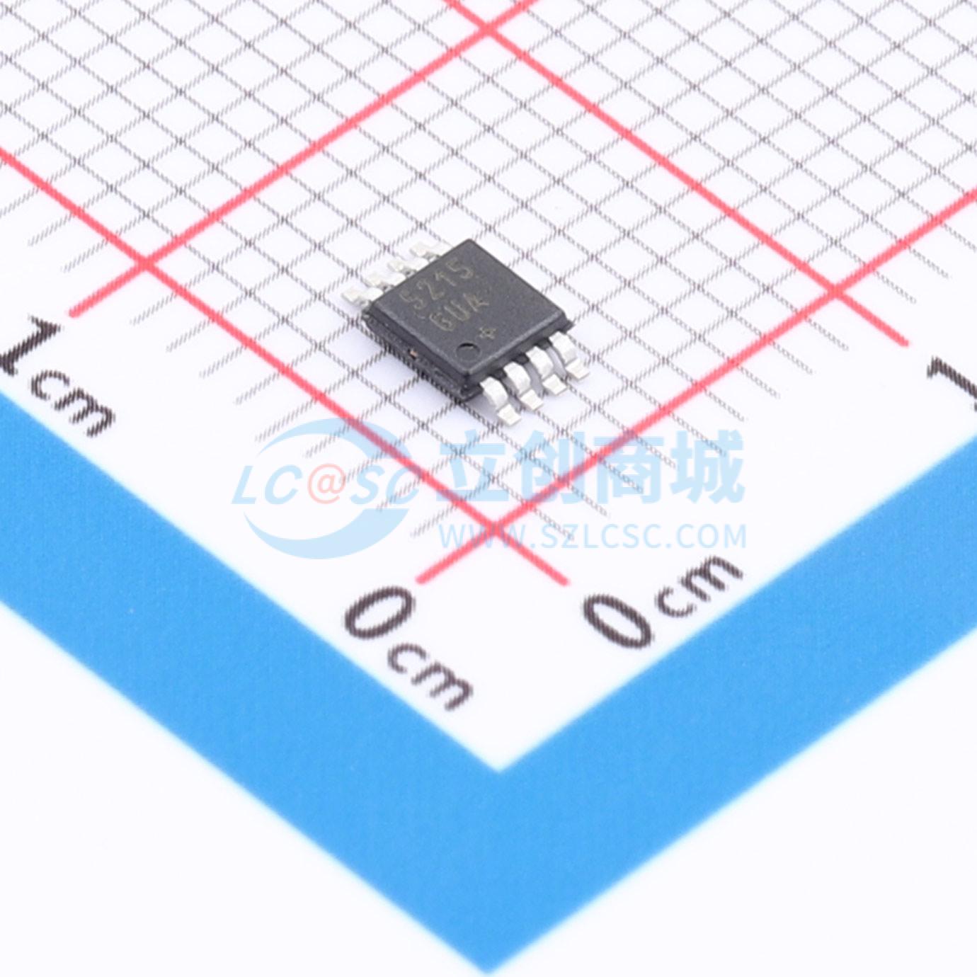 点击查看大图 MAX5215GUA+实物图