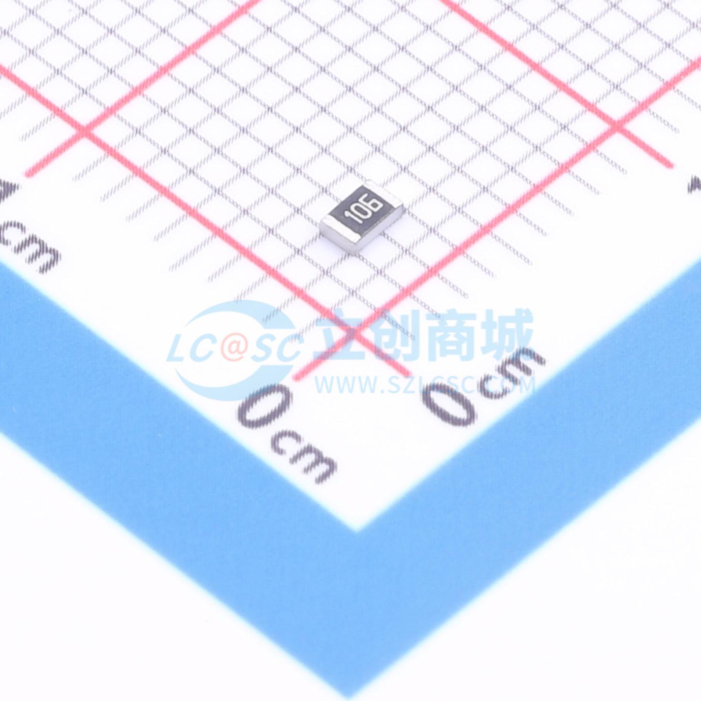 点击查看大图 1RC0805J0106实物图
