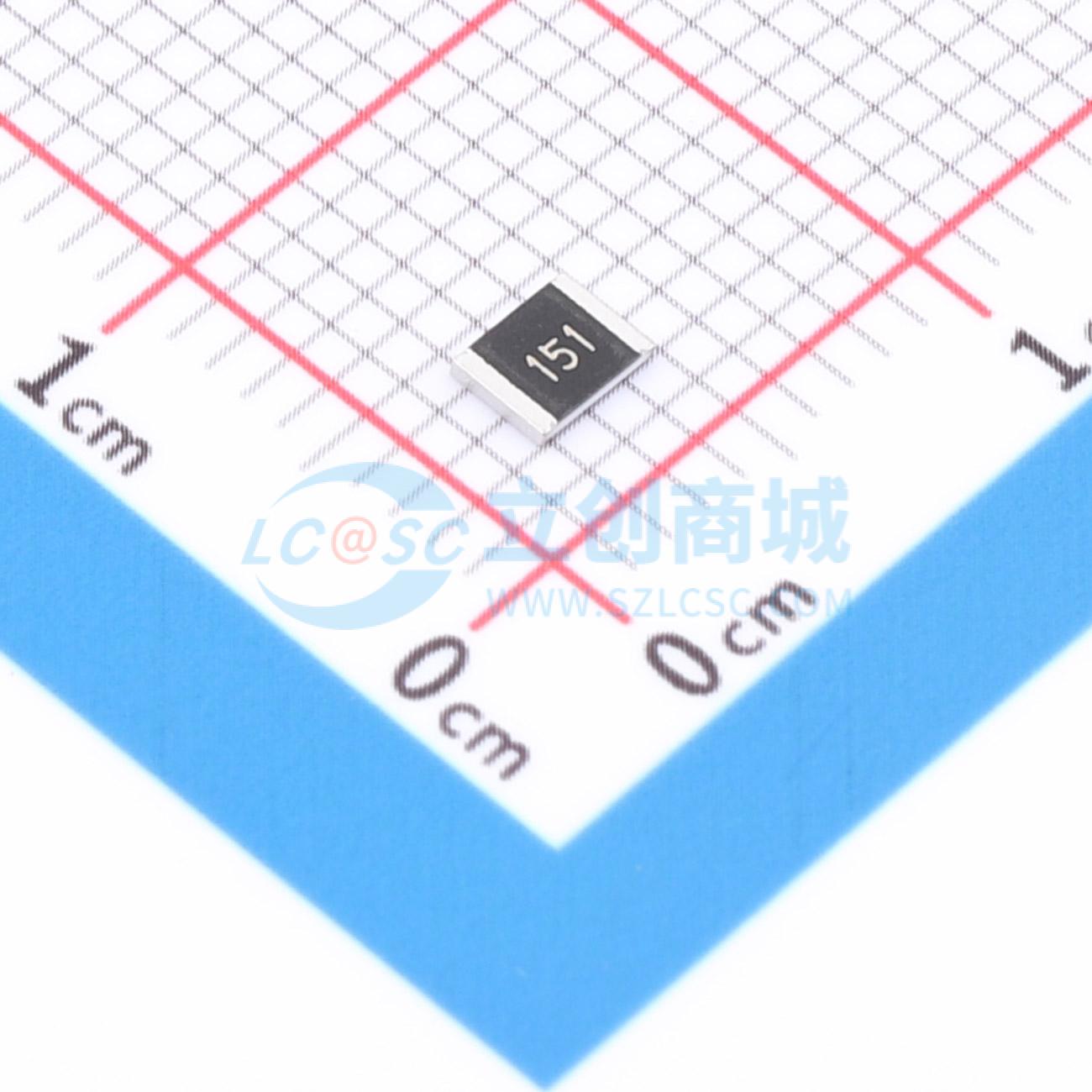 点击查看大图 1RC1210J0151实物图
