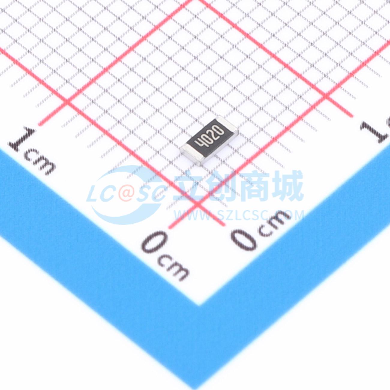 点击查看大图 1RC1206F4020实物图