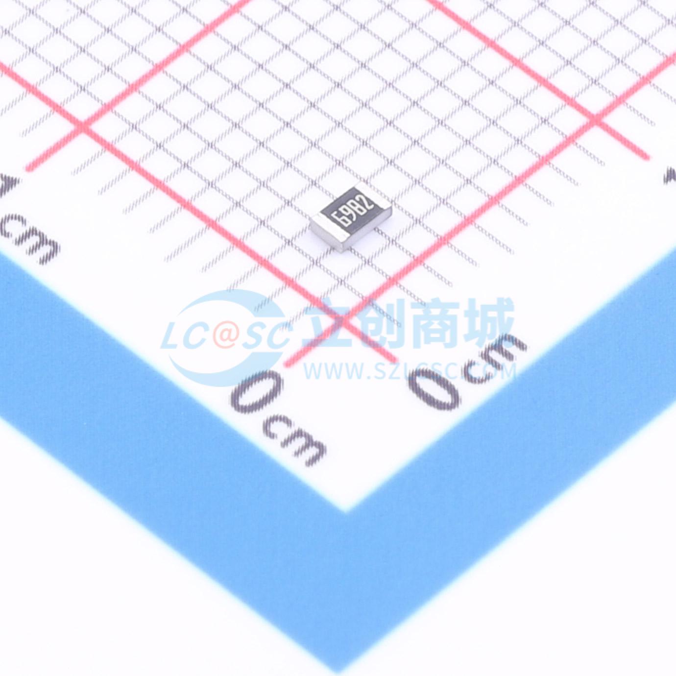 点击查看大图 1RC0805F6982实物图