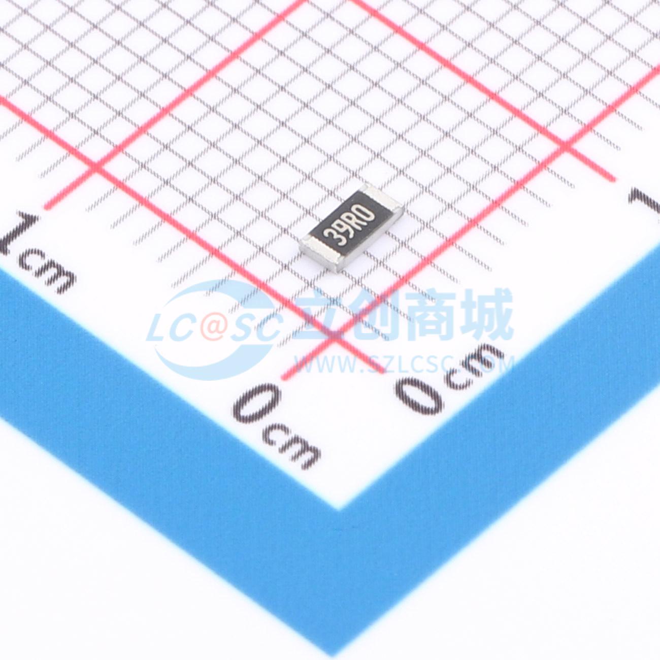点击查看大图 1RC1206F3909实物图