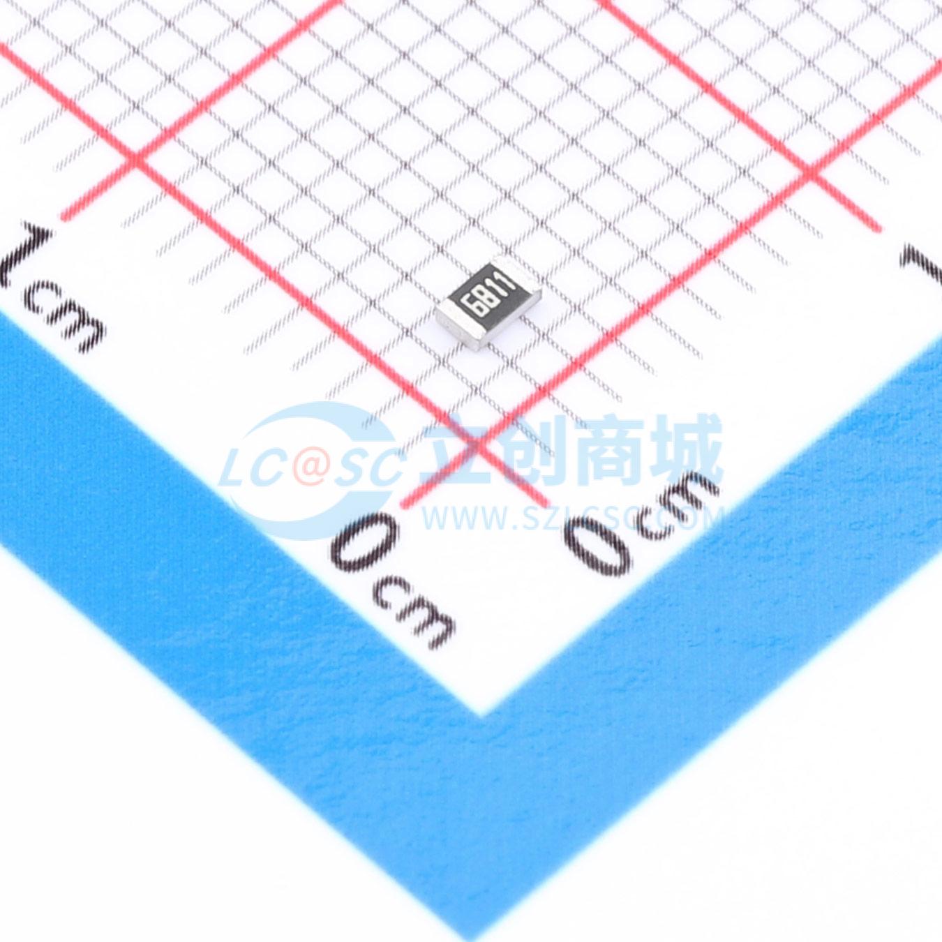 点击查看大图 1RC0805F6811实物图