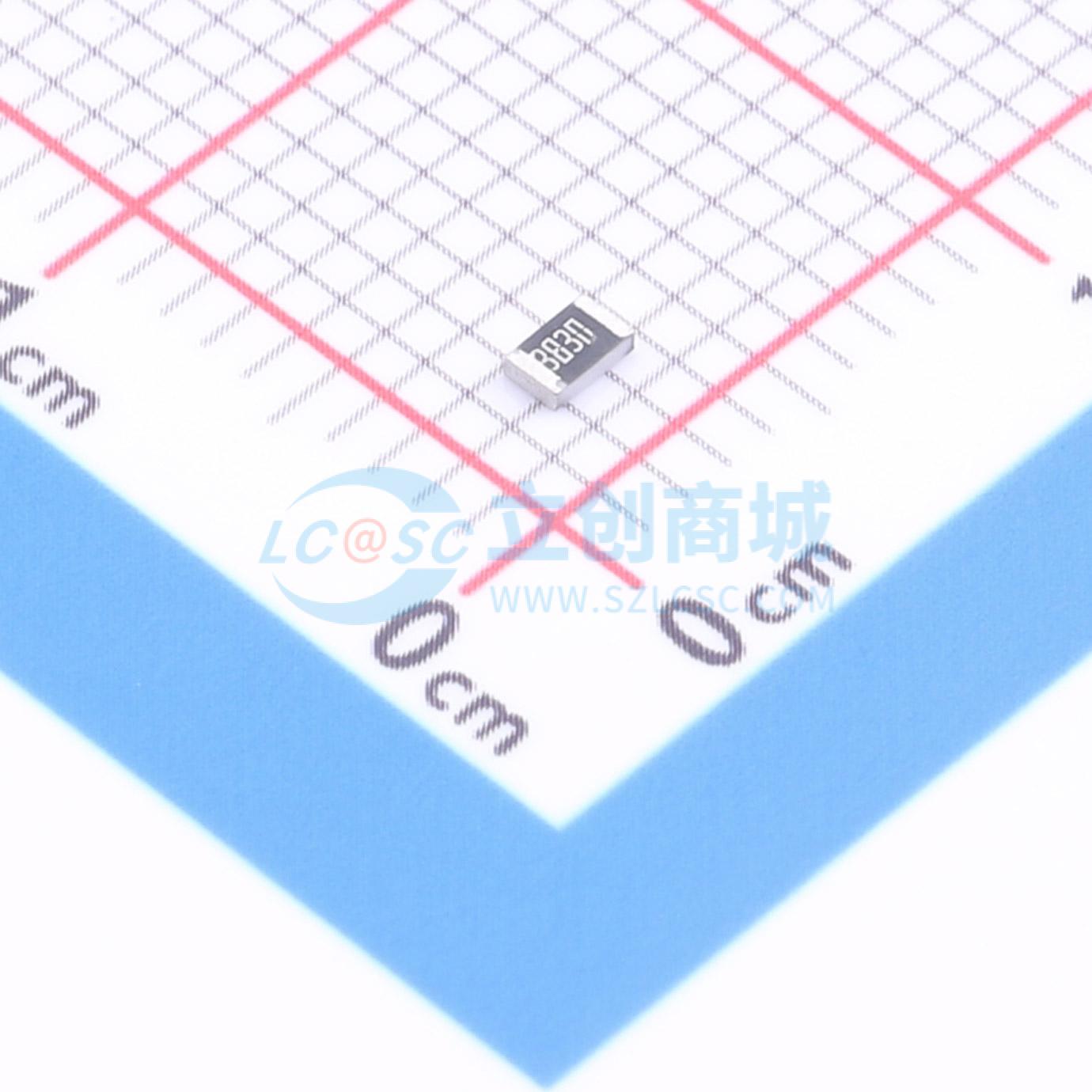 点击查看大图 1RC0805F3830实物图