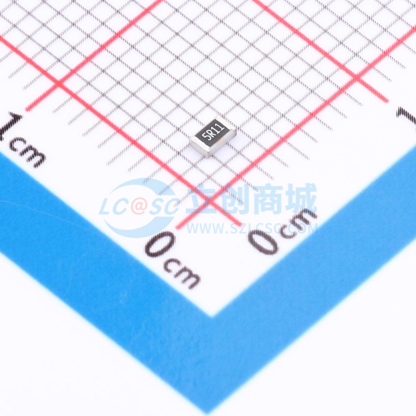 点击查看大图 1RC0805F5118实物图