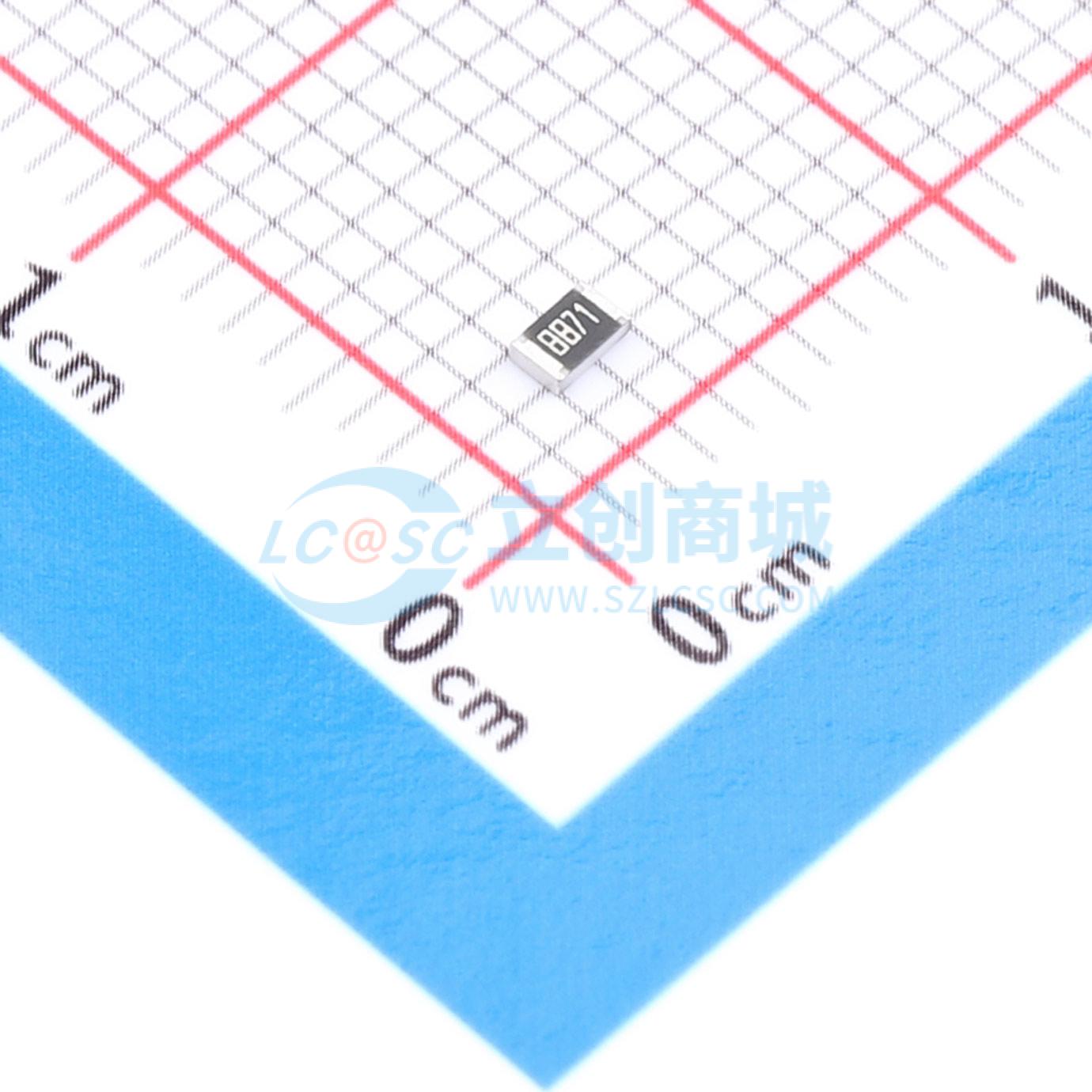 点击查看大图 1RC0805F8871实物图
