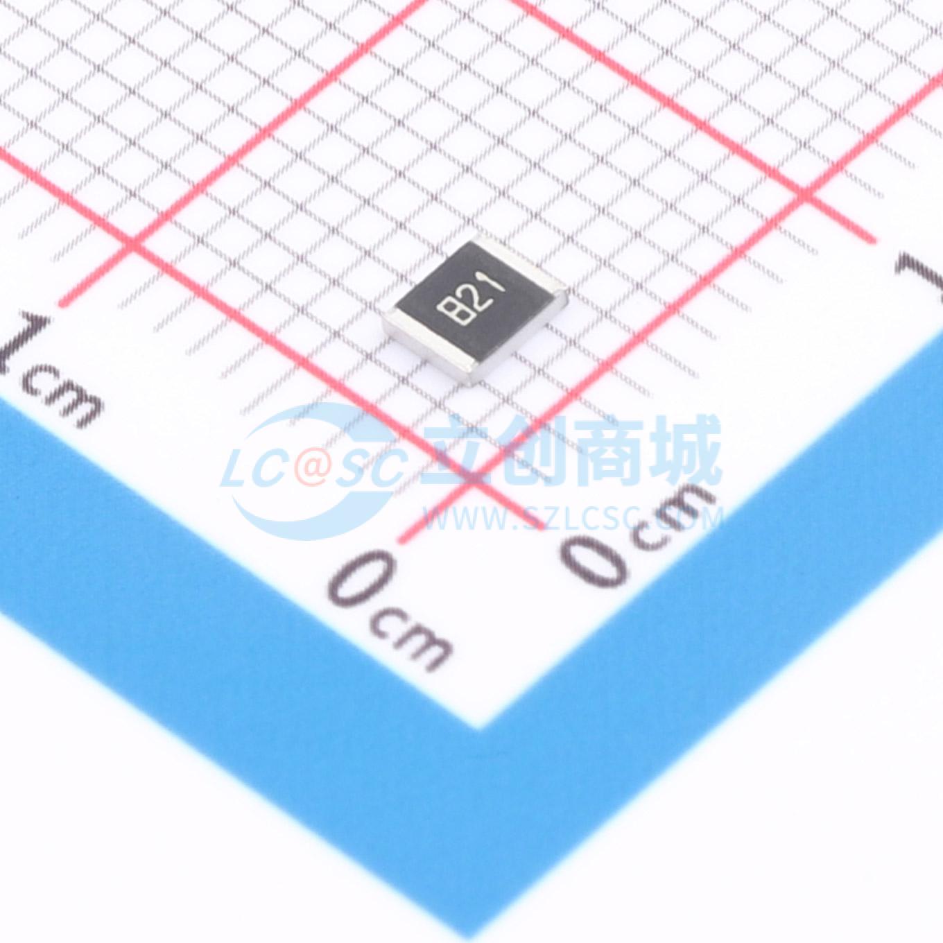 点击查看大图 1RC1210J0821实物图