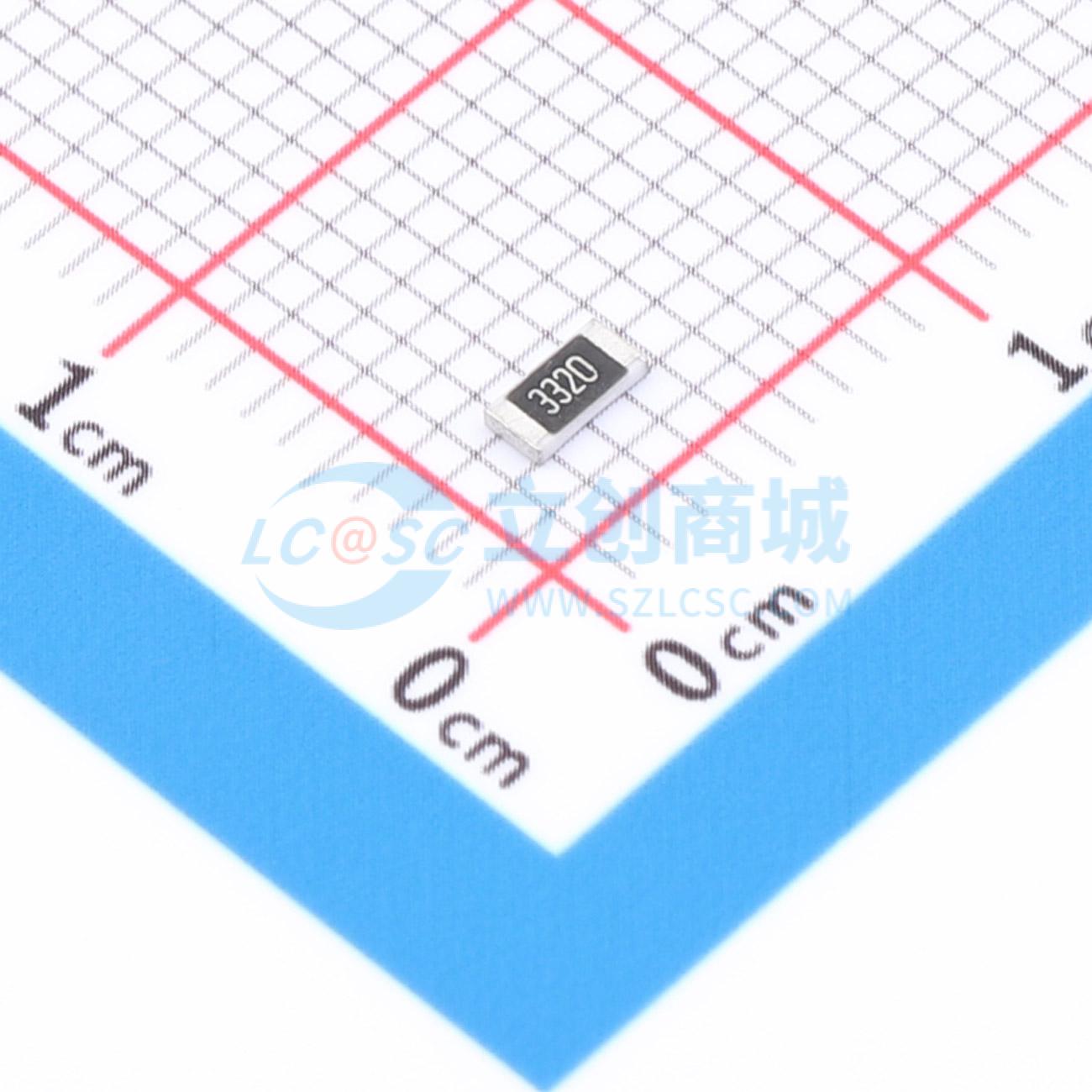 点击查看大图 1RC1206F3320实物图