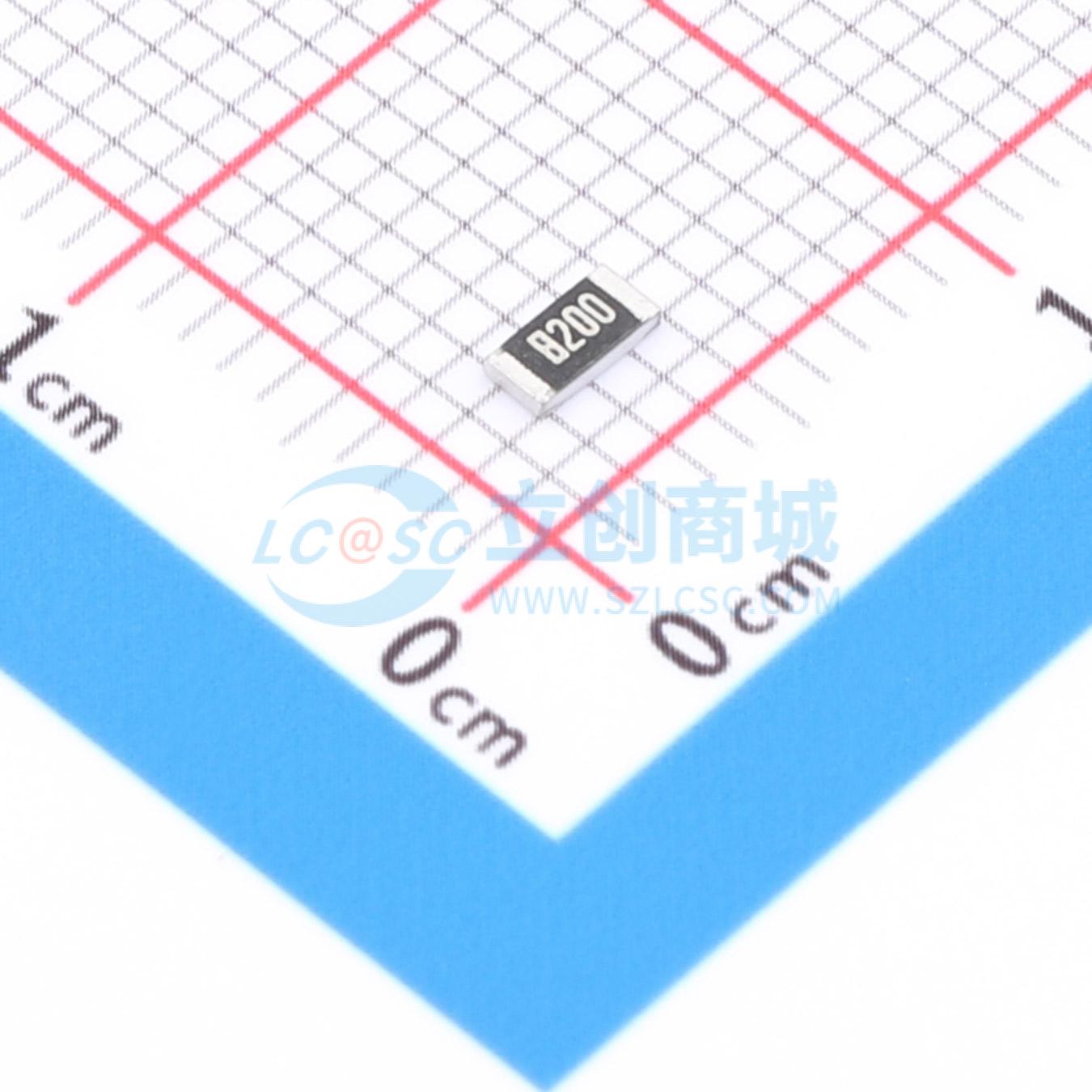 点击查看大图 1RC1206F8200实物图