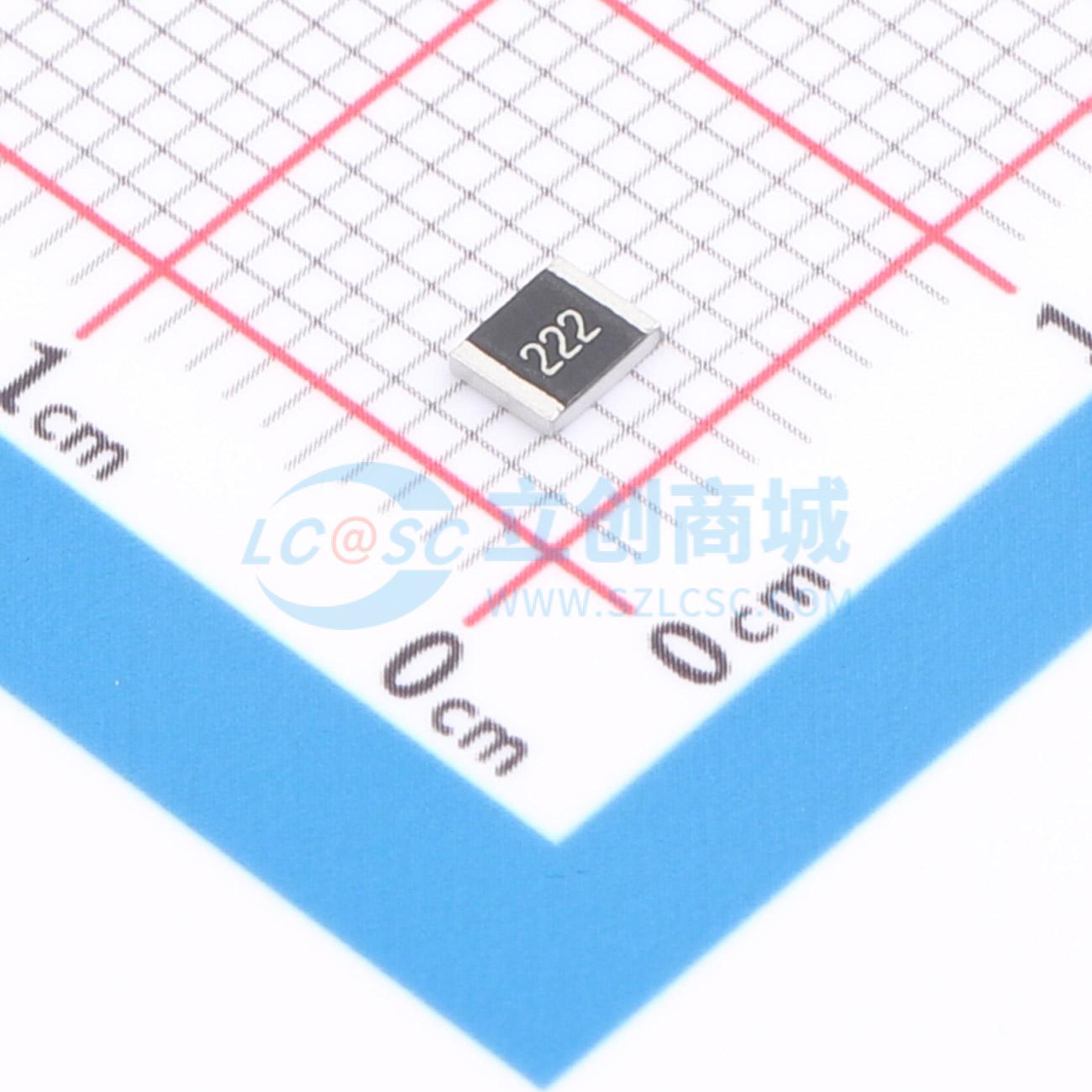 点击查看大图 1RC1210J0222实物图