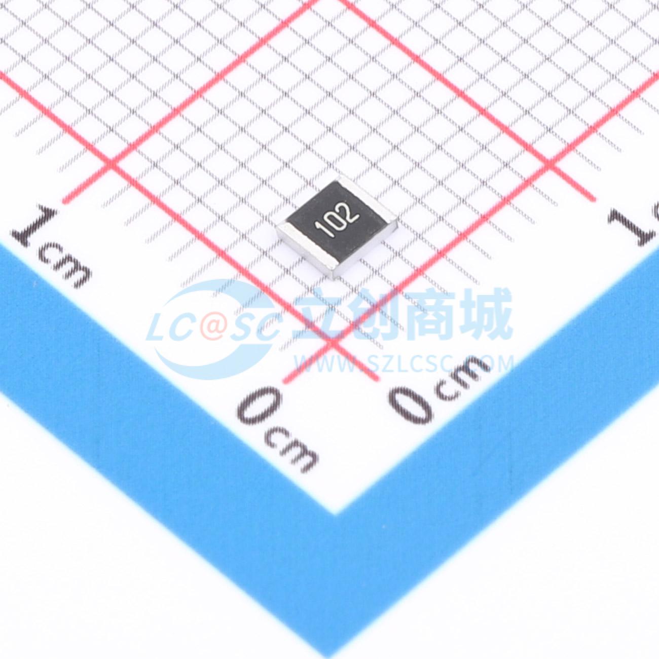 点击查看大图 1RC1210J0102实物图