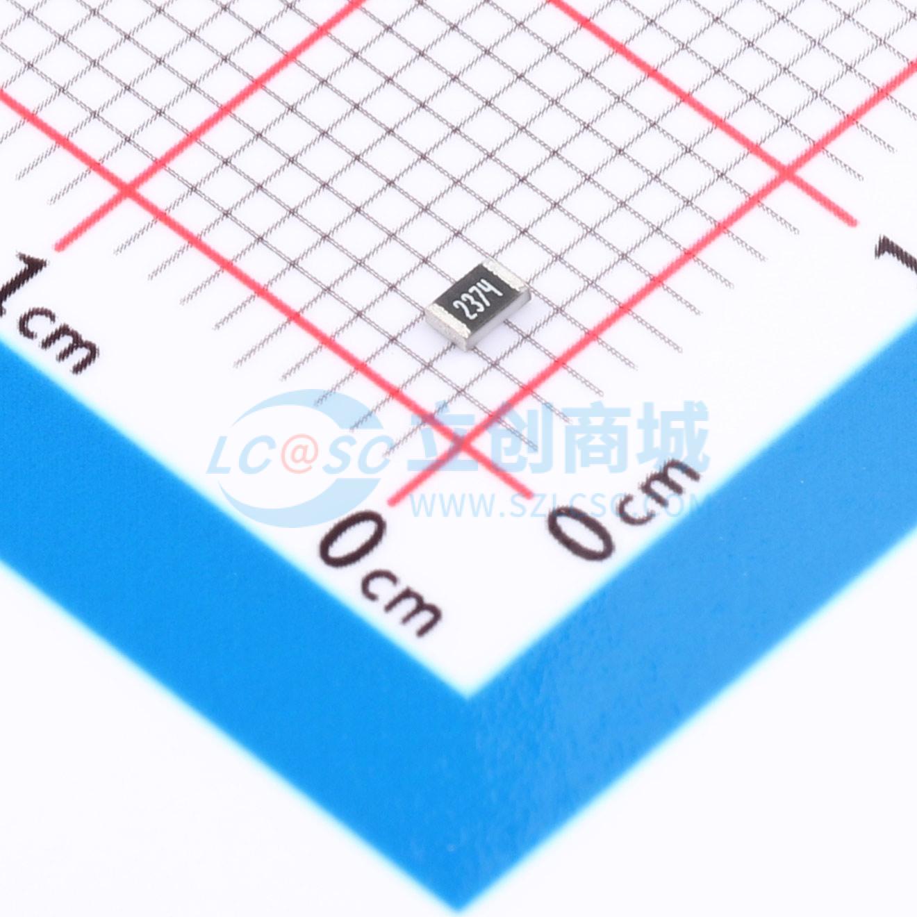 点击查看大图 1RC0805F2374实物图