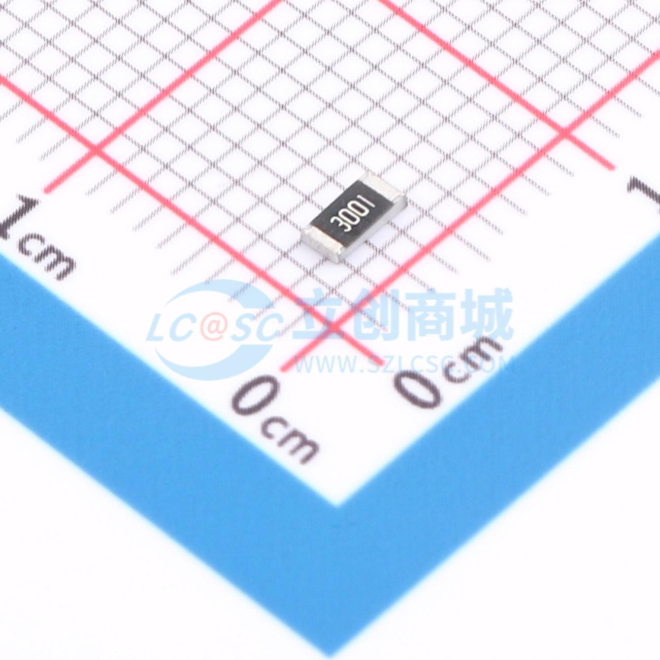 点击查看大图 1RC1206F3001实物图