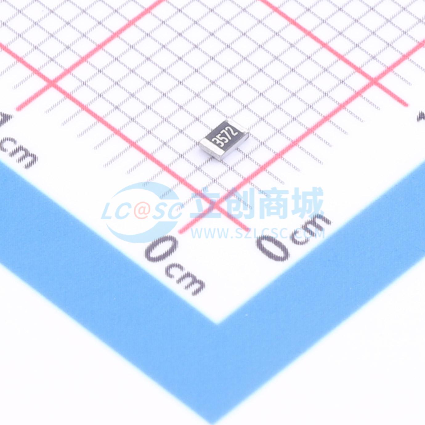 点击查看大图 1RC0805F3572实物图