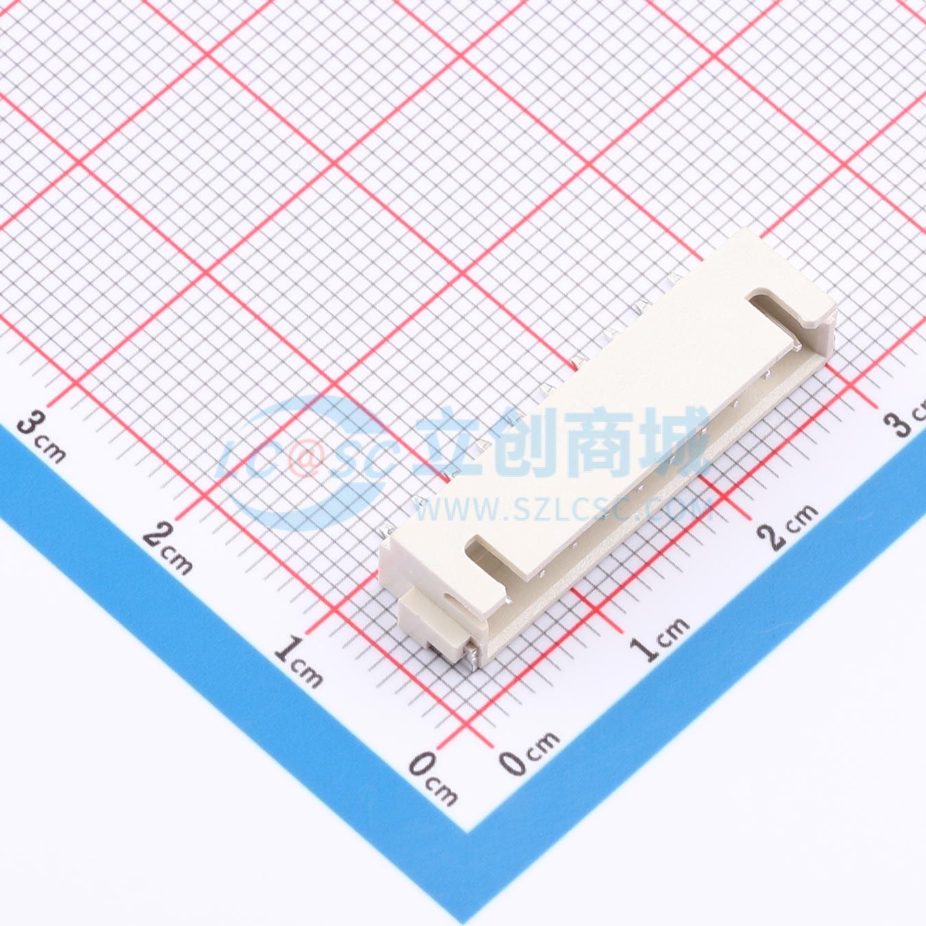 点击查看大图 XH2.54-10PWT实物图