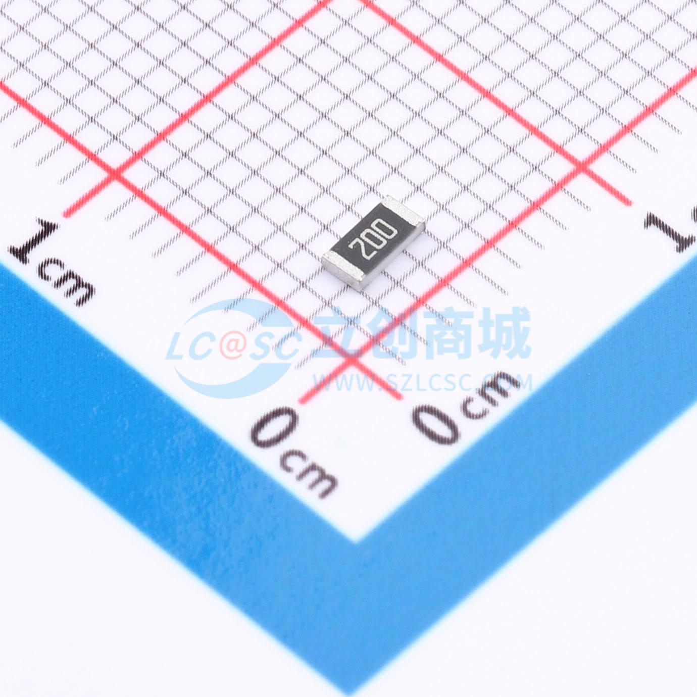 点击查看大图 FRP1206J200 TS实物图