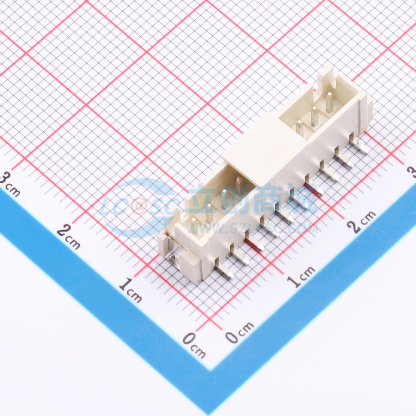 点击查看大图 XH2.54-10PLT实物图