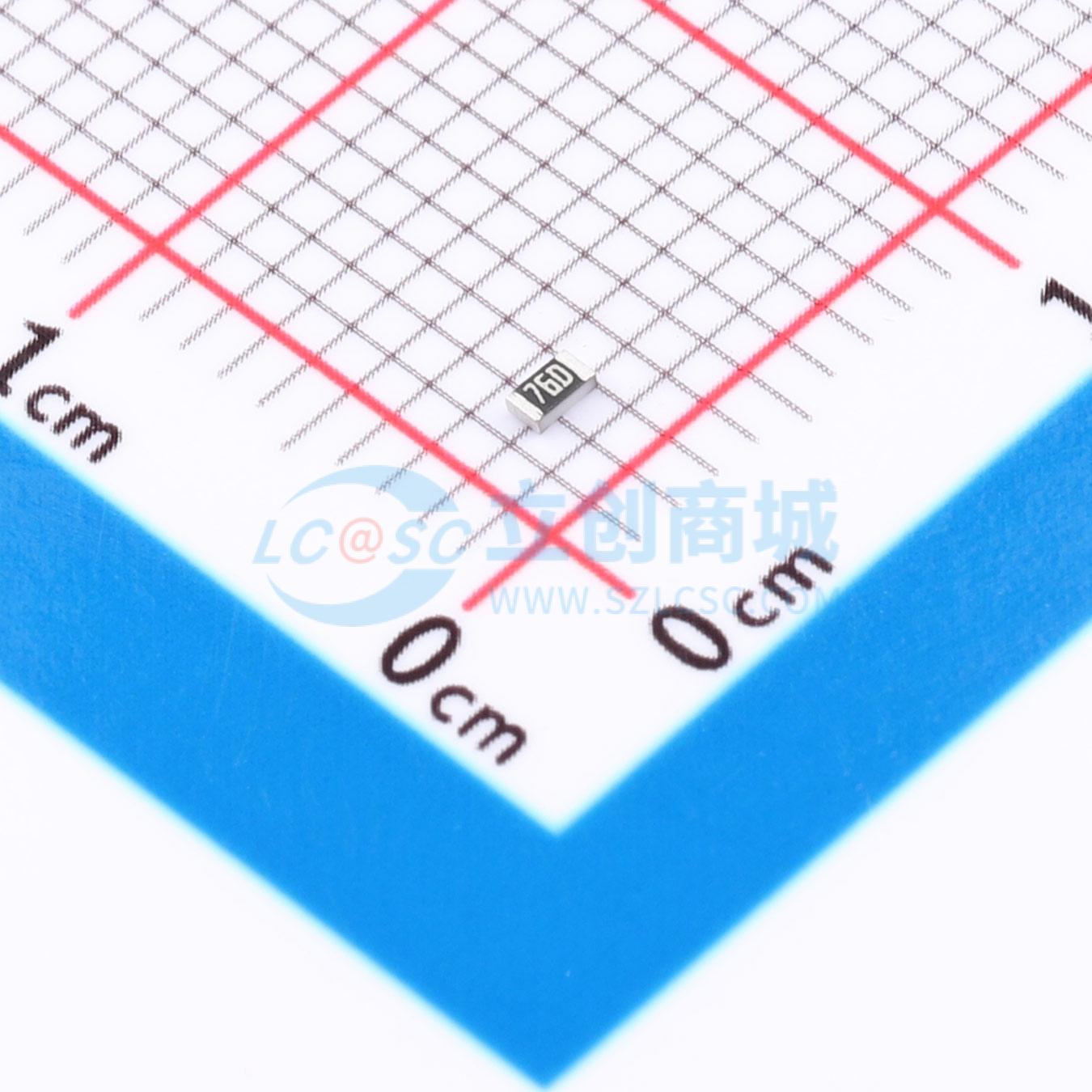 点击查看大图 1RC0603F6043实物图