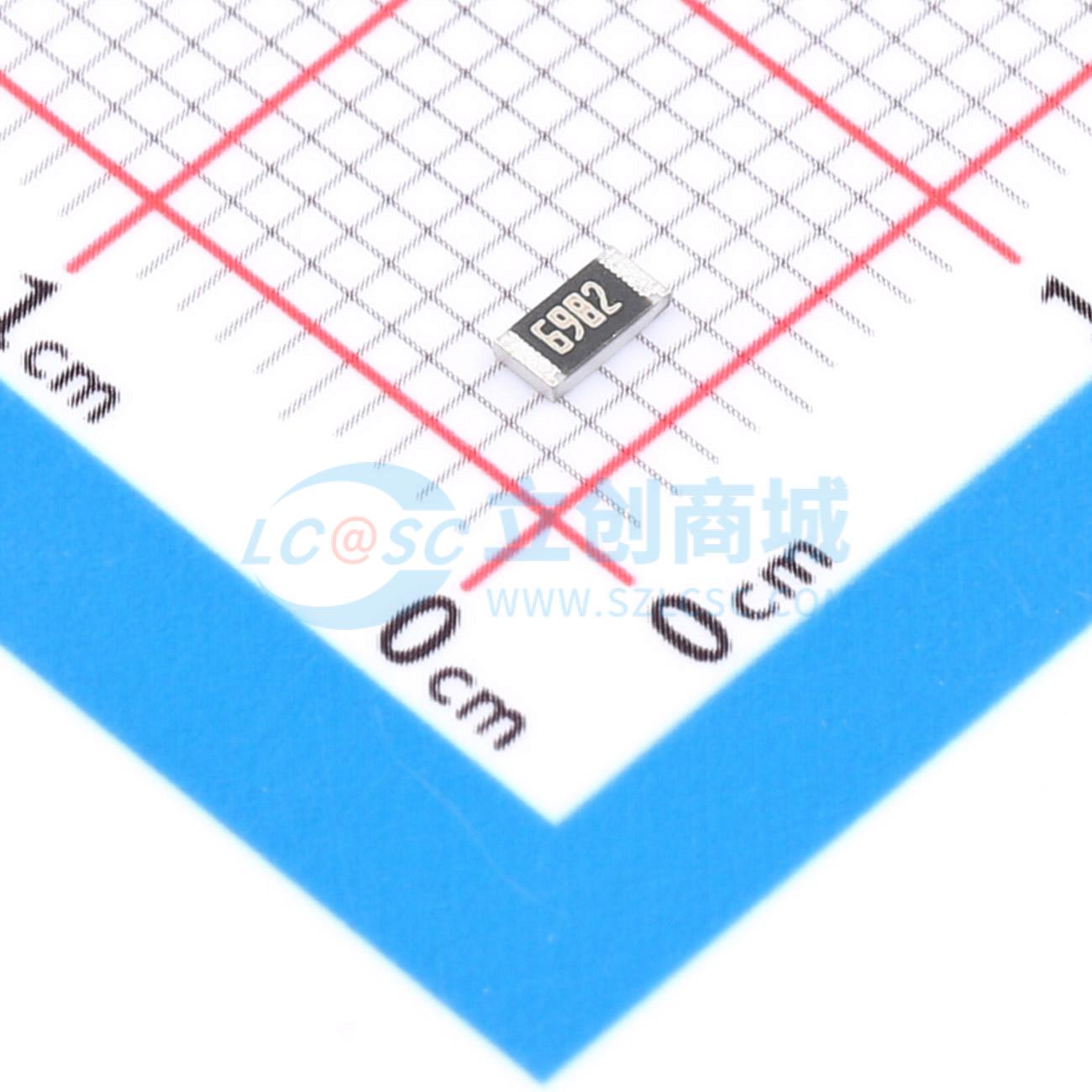 点击查看大图 1RC1206F6982实物图