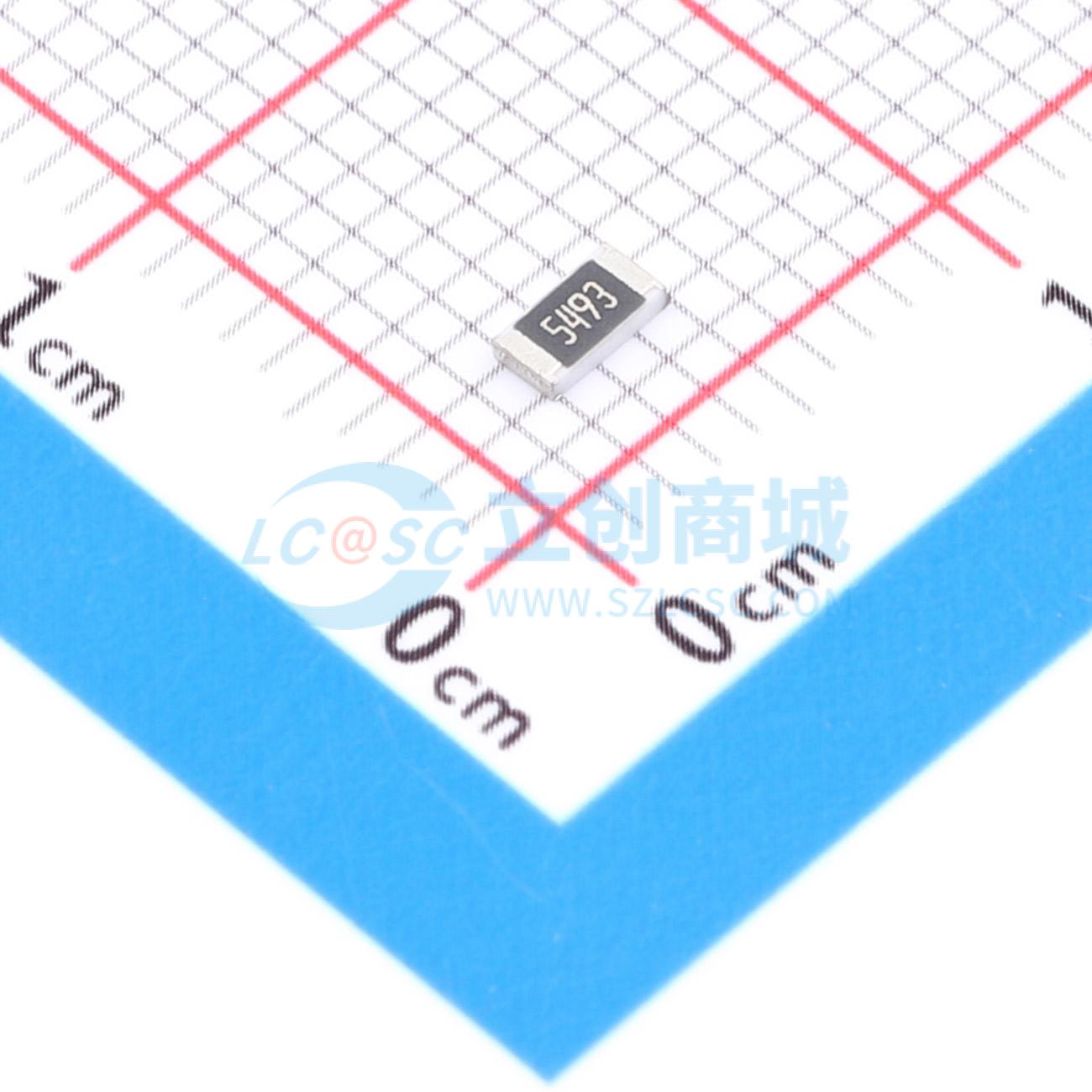 点击查看大图 1RC1206F5493实物图
