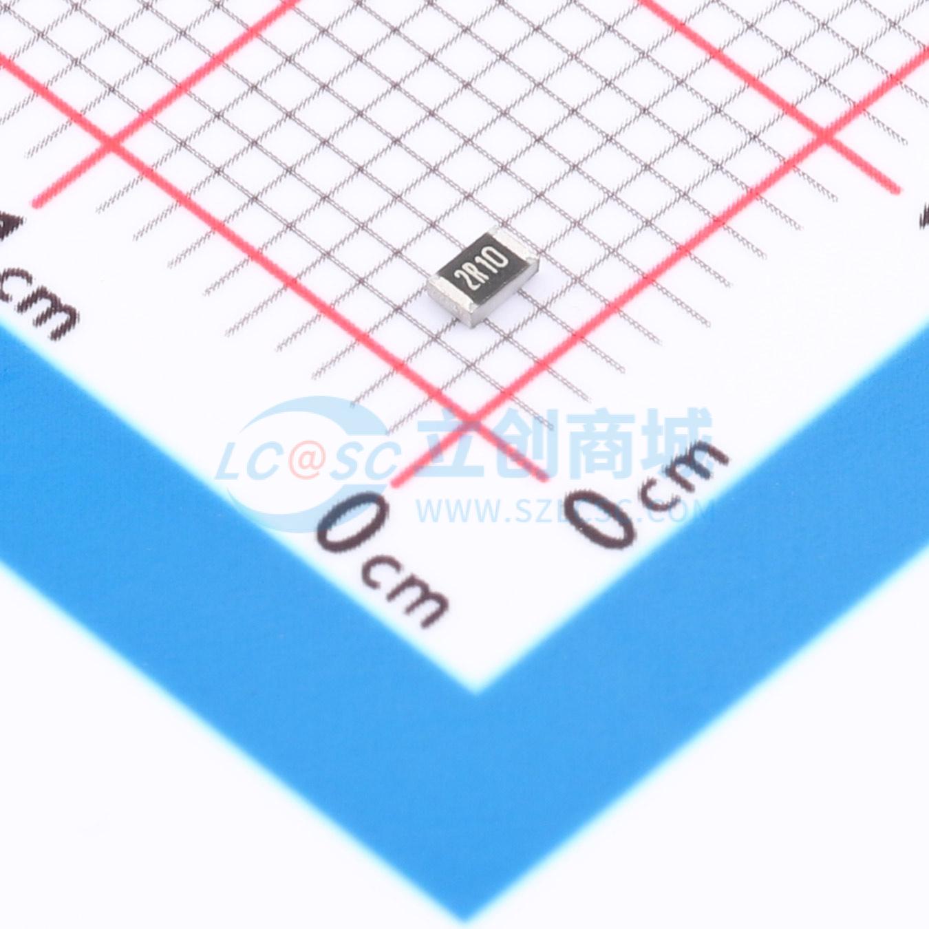 点击查看大图 1RC0805F2108实物图