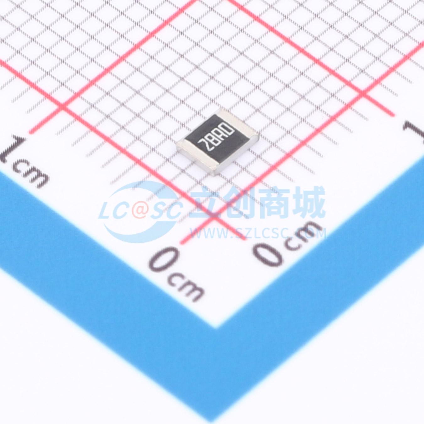 点击查看大图 RC1210FR-0728RL实物图
