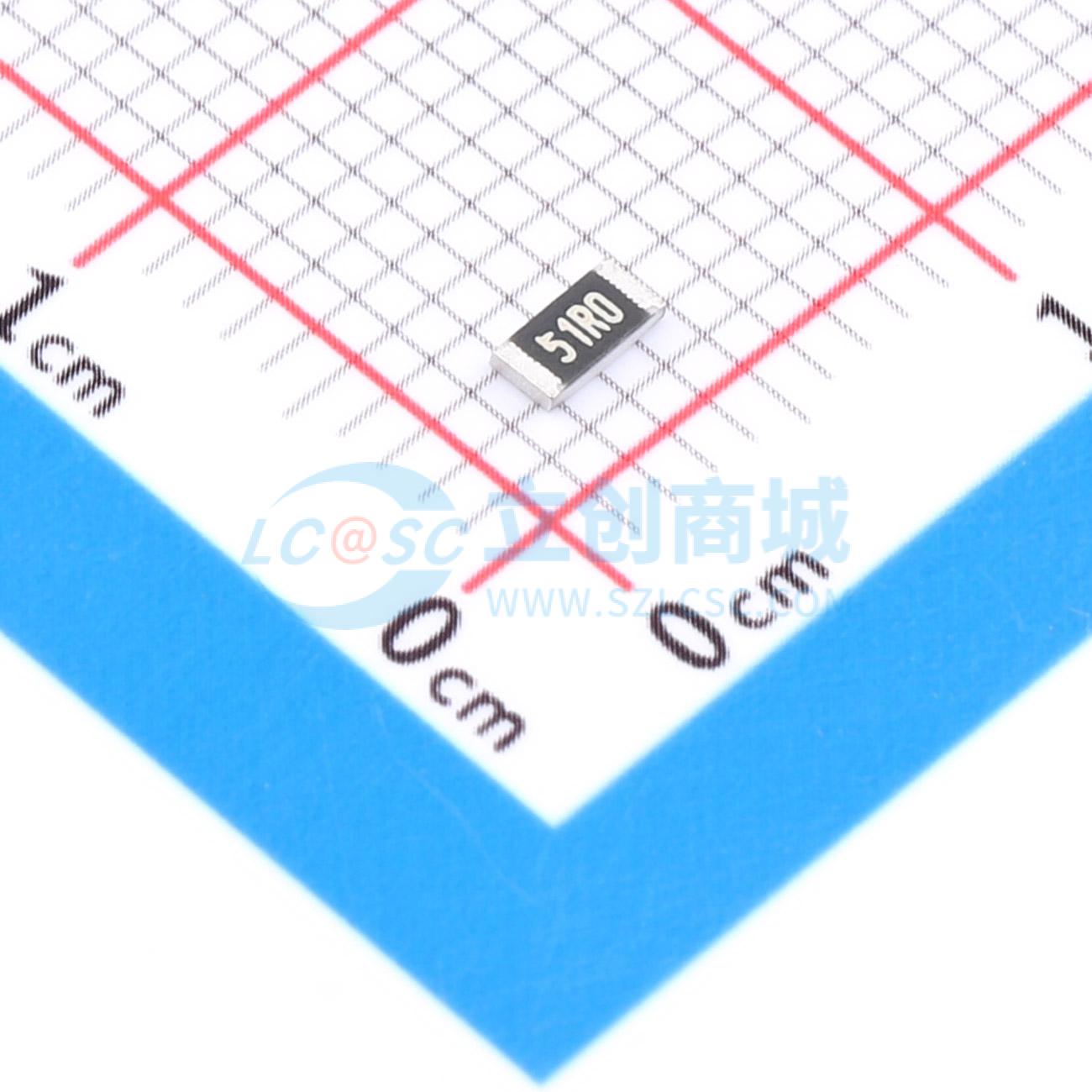 点击查看大图 1RC1206F5109实物图